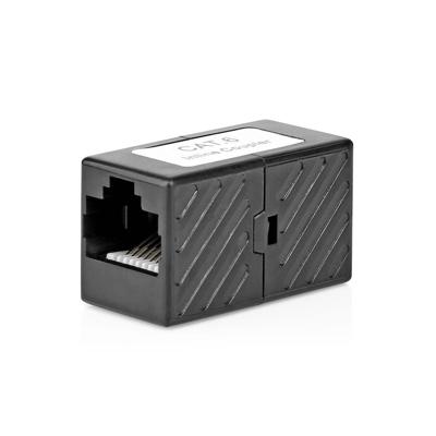 CAT6-Netwerkadapter | RJ45 (8P8C) female - RJ45 (8P8C) female | zwart