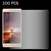 100 stuks voor Xiaomi Redmi 3 & 3S 0 26 mm 9H oppervlaktehardheid 2.5D explosieveilige gehard glas scherm Film - thumbnail