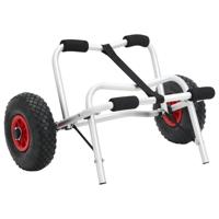 VidaXL Kajaktrolley inklapbaar 45 kg aluminium - thumbnail