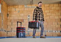 Einhell E-Case M 4540021 Transportkoffer Polypropyleen Rood, Zwart (l x b x h) 442 x 330 x 290 mm - thumbnail