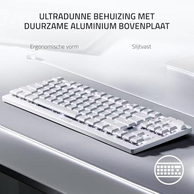 Razer DeathStalker V2 Pro TKL Draadloos Wit - Razer Linear Optical - thumbnail