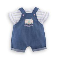 Corolle poppen jeans overall met t-shirt kleine ontdekker - 36cm - thumbnail