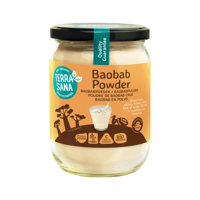 TerraSana Raw baobab poeder in glas bio 190 Gram - thumbnail