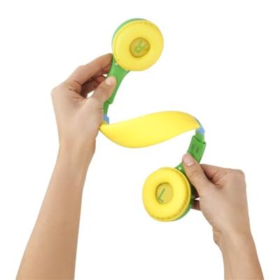 Hama Kinderhoofdtelefoon met kabel (hoofdtelefoon voor kinderen met volumebegrenzing tot 85 dB, vanaf 4 jaar, on-ear hoofdtelefoon met jack voor tablet, Toniebox, flexibele, verstelbare hoofdband)