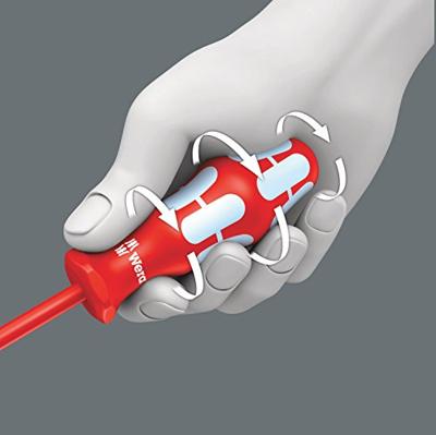 Wera 3165 i PZ VDE geïsoleerde Pozidriv Schroevendraaier, RVS, PZ 1 x 80 mm - 1 stuk(s) - 05022740001 - thumbnail
