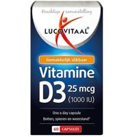 Lucovitaal Vitamine D3 25mcg Capsules - thumbnail