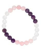 Edelsteen Armband Gouden Driehoek Powerbead - thumbnail