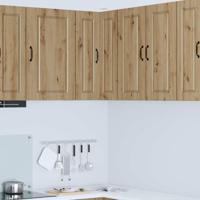 Keukenkast met plank Artisan Eiken 57 x 57 x 80 cm Bewerkt hout - thumbnail