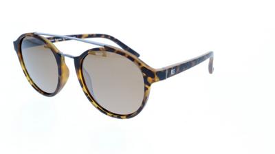 H.I.S zonnebril 98108 rond cat.3 gepolariseerd dames bruin