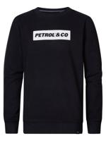 Petrol Industries Jongens Artwork sweater Zwart - 116 - thumbnail