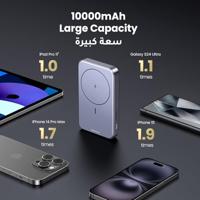 Externe batterij - UGREEN - 10.000 mAh - 20W - Grijs - thumbnail