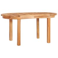 VidaXL Salontafel 90x50x45 cm massief teakhout - thumbnail