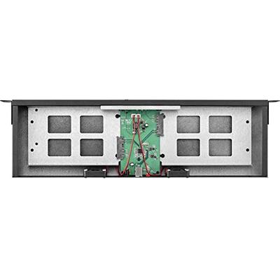 Renkforce RF-3570312 19 inch 2 x Hardeschijf-inbouwframe voor patchkast 1 HE