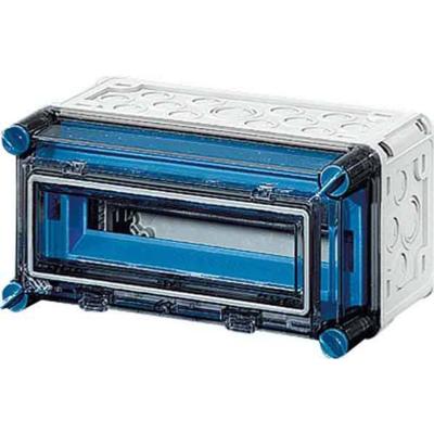 Hensel 2000615 Mi 1117 Kleine verdeelkast Opbouw (op muur) Aantal groepen: 12 Aantal rijen: 1 Inhoud: 1 stuk(s)