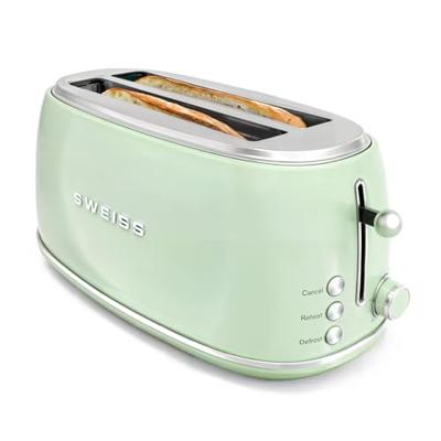 Vintage Toaster - SWEISS - GRV7 - 2 sleuven - 1500 W - Groen
