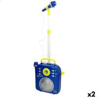 Luidspreker met Karaokemicrofoon Bontempi 2 Stuks - thumbnail