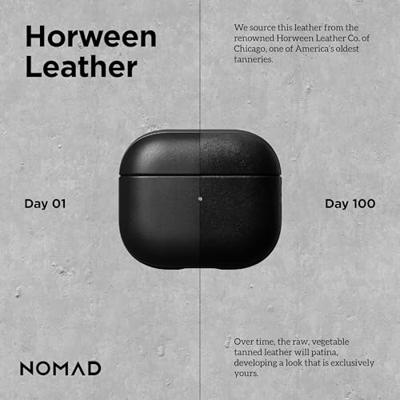 Nomad Modern leather case AirPods 3 - Black