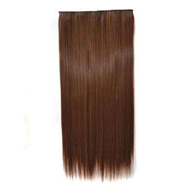 12 # Naadloze vijf-clip pruik uit één stuk Lange rechte pruik