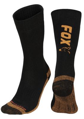 Fox Thermolite Long Socks Black & Orange Thermosokken 44-47