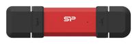 Silicon Power DS72 USB flash drive 1 TB USB Type-A / USB Type-C 3.2 Gen 2 (3.1 Gen 2) Rood - thumbnail