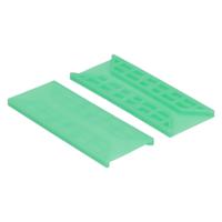 Beglazingsblokje(tunnelblokje) 40X5mm groen (100st) - thumbnail