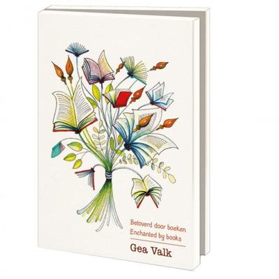 Kaartenmapje Groot: Betoverd door boeken, Gea Valk