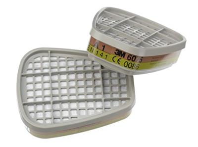 3M Gase-/Dämpfefilter A1 + Formaldehyd Gasfilter 8 stuk(s) EN 143 DIN 143