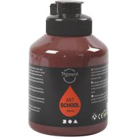 Creativ Company Acryl verf, semi-glanzend, dekkend, burnt umber, 500 ml/ 1 fles - thumbnail