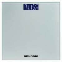 Grundig Personenweegschaal glas grijs - thumbnail