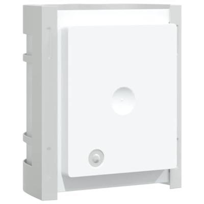 VidaXL Buitenwandlampen 2 st roestvrij staal zilverkleurig