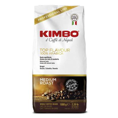 Kimbo Espresso Bar Top Flavour 100% arabica - koffiebonen - 1 kilo Kimbo Espresso Bar Top Flavour 100% arabica - koffiebonen - 1 kilo
