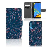 Samsung Galaxy A7 (2018) Hoesje Palm Leaves - thumbnail