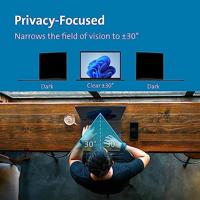 Kensington MagPro™ Privacy Filter Privacyfolie Laptop 39,6 cm (15,6) Beeldverhouding: 16:10 K55255WW Universal - thumbnail