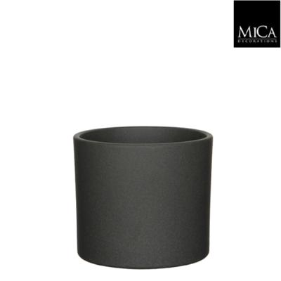 Era pot rond donkergrijs mat h17,5xd19,5 cm Mica Decorations - Mica decorations Era pot rond donkergrijs mat h17,5xd19,5 cm Mica Decorations - Mica decorations