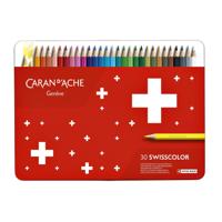 Kleurpotloden caran d ache swisscolor 30 stuks ass - thumbnail