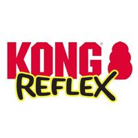 KONG REFLEX FLYER GEEL 24X22X3 CM - thumbnail