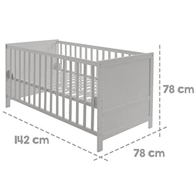 roba Kinderbed 70 x 140 cm (Taupe) roba Kinderbed 70 x 140 cm (Taupe)