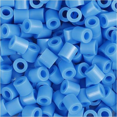 NABBI Strijkkralen, afm 5x5 mm, gatgrootte 2,5 mm, medium, blauw (32238), 1100 stuk/ 1 doos