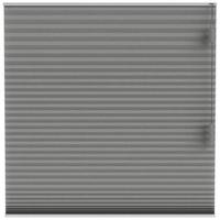 Fenstr plisségordijn Boston dubbel 25mm lichtdoorlatend - donkergrijs (20513) - thumbnail