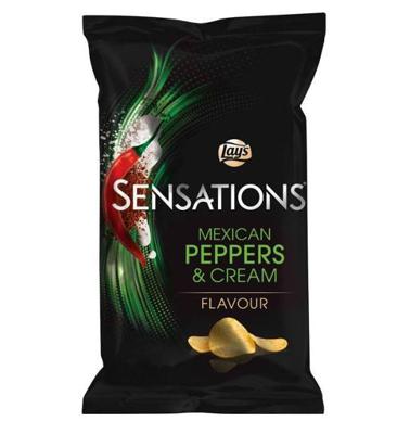 Lay&apos;s Sensations Mexican Pepper Chips 150g bij Jumbo