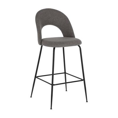 Kave Home Mahalia barkruk H63 Donkergrijs Kave Home Mahalia barkruk H63 Donkergrijs