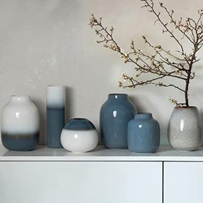 VILLEROY & BOCH - Lave Home - Vaas cilinder bleu groot 25cm
