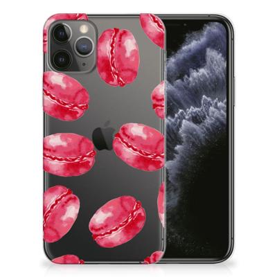 Apple iPhone 11 Pro | Siliconen Case | Pink Macarons Apple iPhone 11 Pro | Siliconen Case | Pink Macarons