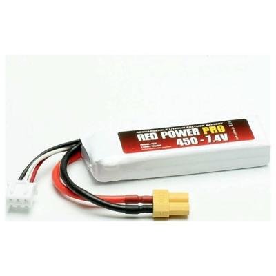 Red Power LiPo accupack 7.4 V 400 mAh Softcase XT30 Red Power LiPo accupack 7.4 V 400 mAh Softcase XT30