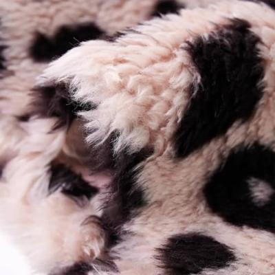 Kinderjas 92 kunstvacht lichtroze