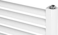 Ben Lineos handdoekradiator met handdoekhouder 1067W 50x177,5cm wit - thumbnail