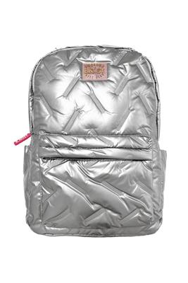 B.Nosy winter rugzak meisjes - zilver - metallic