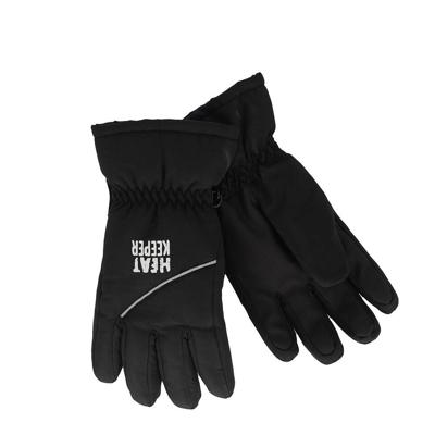 Heatkeeper Kinder Ski Handschoenen Zwart-9-12 jaar