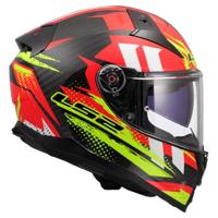 LS2 integraalhelm "ff811 vector ii carbon tantic". helmet ff811 vector ii tantic l red/yellow - thumbnail