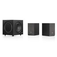 Audio Pro A28 - Draadloze actieve multiroom luidspreker met Bluetooth & WiFi - Stereo Speaker voor home entertainment met AirPlay 2, Chromecast, Spotify - zwart - thumbnail